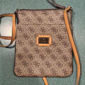 Guess brown tan crossbody lot of life left
